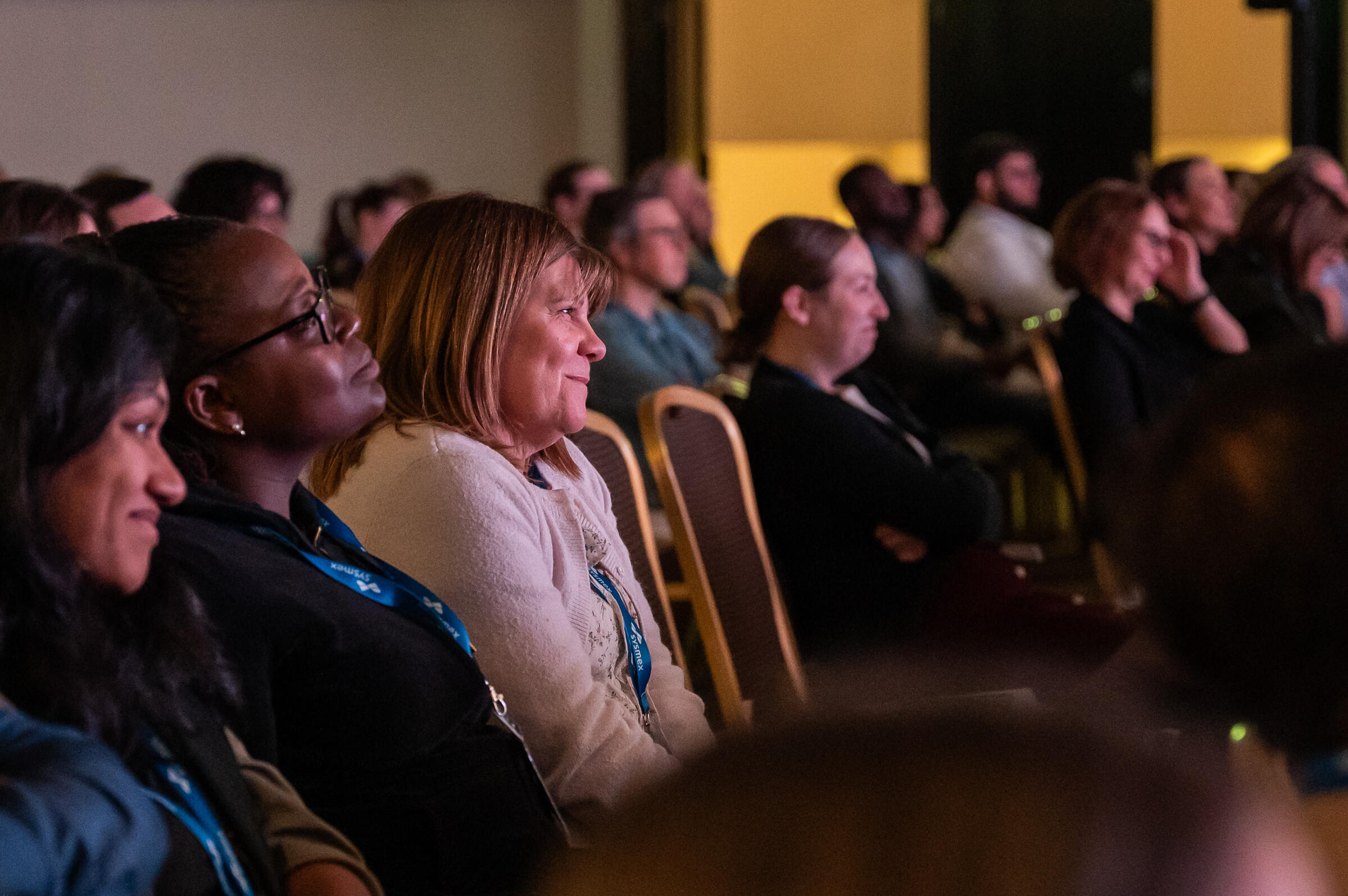 Untitled Imposter Syndrome Masterclass workshop with a corporate audience. Marc Reid delivered an lesson in self-confidence that had the audience in smiling tears.